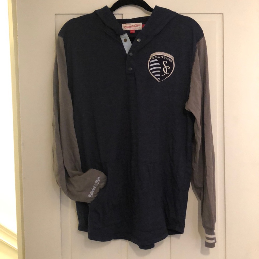 Mitchell & Ness Kansas City SC Hooded Shirt